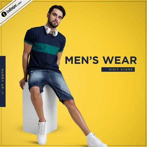 Men's Clothing Banner